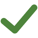 green checkmark