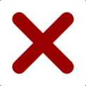 red cross mark