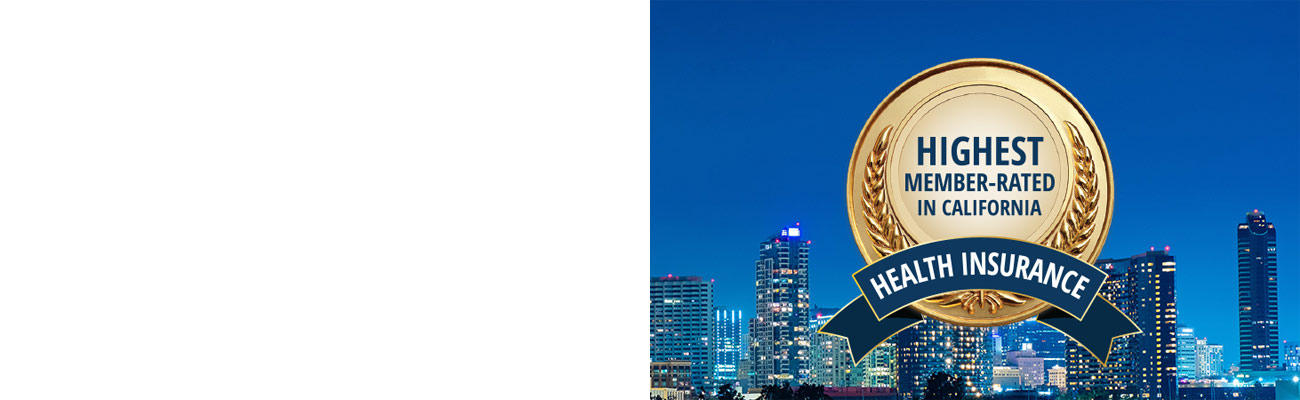 San Diego city skyline at night with highest member-rated accolade